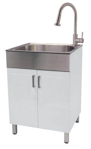 tuscany stainless steel utility sink cabinet kit reviews|ukinox stainless steel sink.